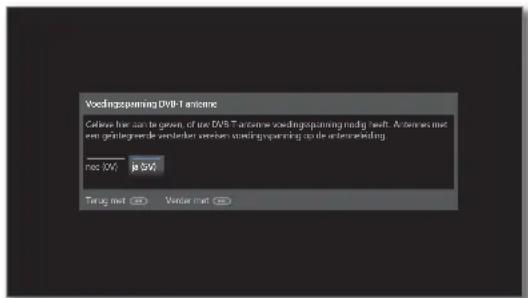 LOEWE Reference ID 40 - Instelmogelijkheden voor de DVB-T-ontvangst: - 7