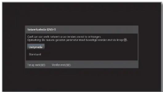 LOEWE Reference ID 40 - Instelmogelijkheden voor de DVB-T-ontvangst: - 1