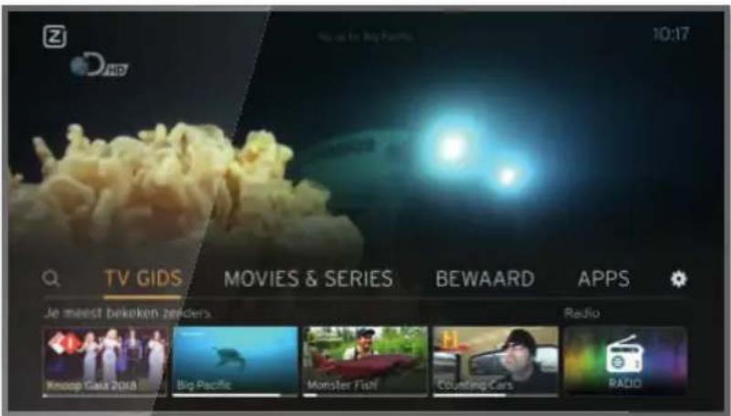 Z HD 10:17 TV GIDS MOVIES & SERIES BEWAARD APPS Je meest bekenken zenders Radio Knoop Gaar 2018 Big Pacific Monster Fish Counting Cars RADD