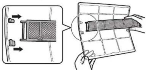 DAIKIN FTXA20AW - Luchtfilters reinigen - 2