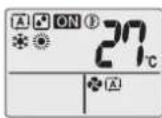 DAIKIN FTXF50A - Het systeem starten/stoppen en de temperatuur instellen - 1