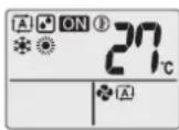 DAIKIN FTXF60A - Het systeem starten/stoppen en de temperatuur instellen - 1