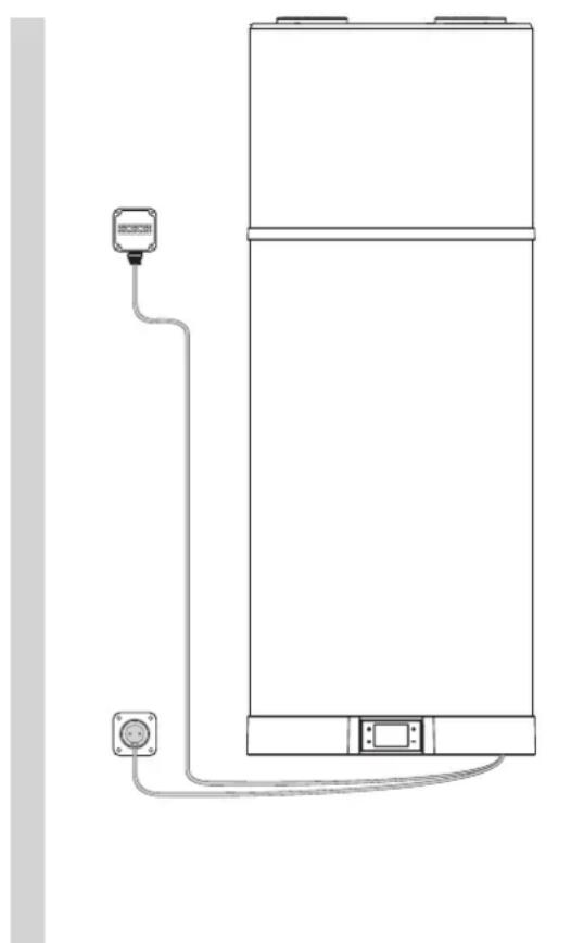 FERROLI Egea 90 LT - Externe aansluitingen - 1