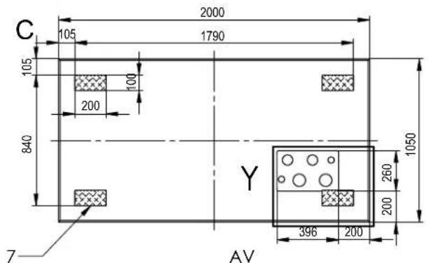 C 105 2000 1790 105 100 200 840 Y 1050 260 200 396 200 7 AV