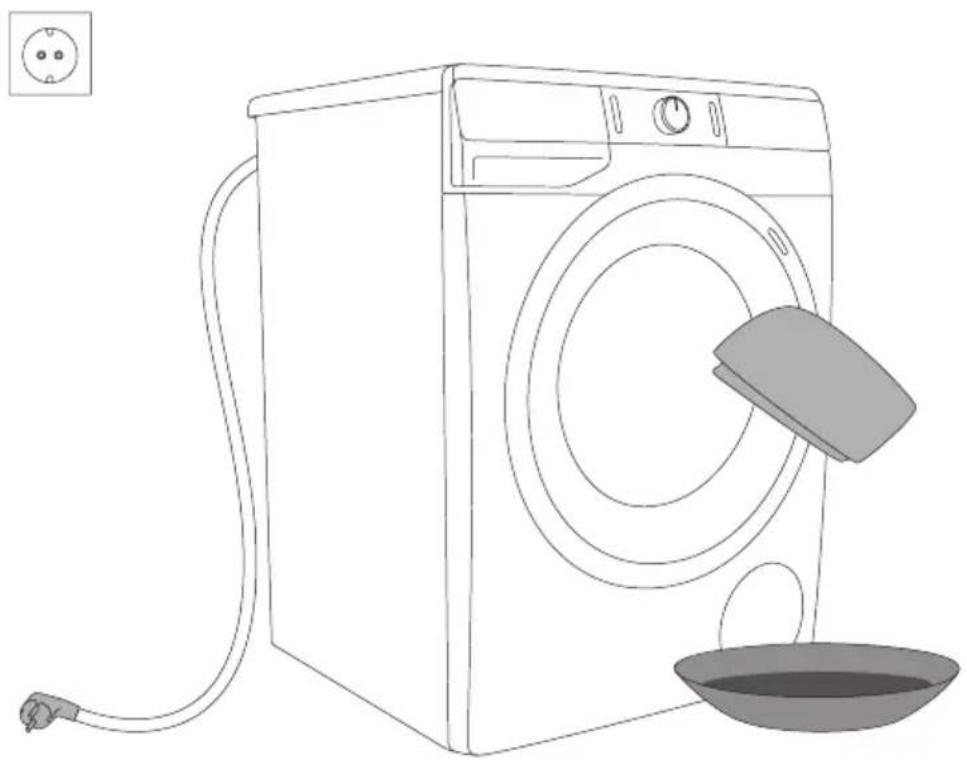 HISENSE WFGE801439VMQ - DE BUITENKANT VAN DE WASMACHINE SCHOONMAKEN - 1