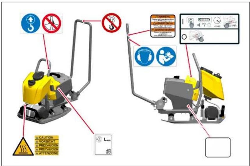 CAUTION VORSIGHT PRECAUCION PRECAUCION ATTENZIONE LWA dB