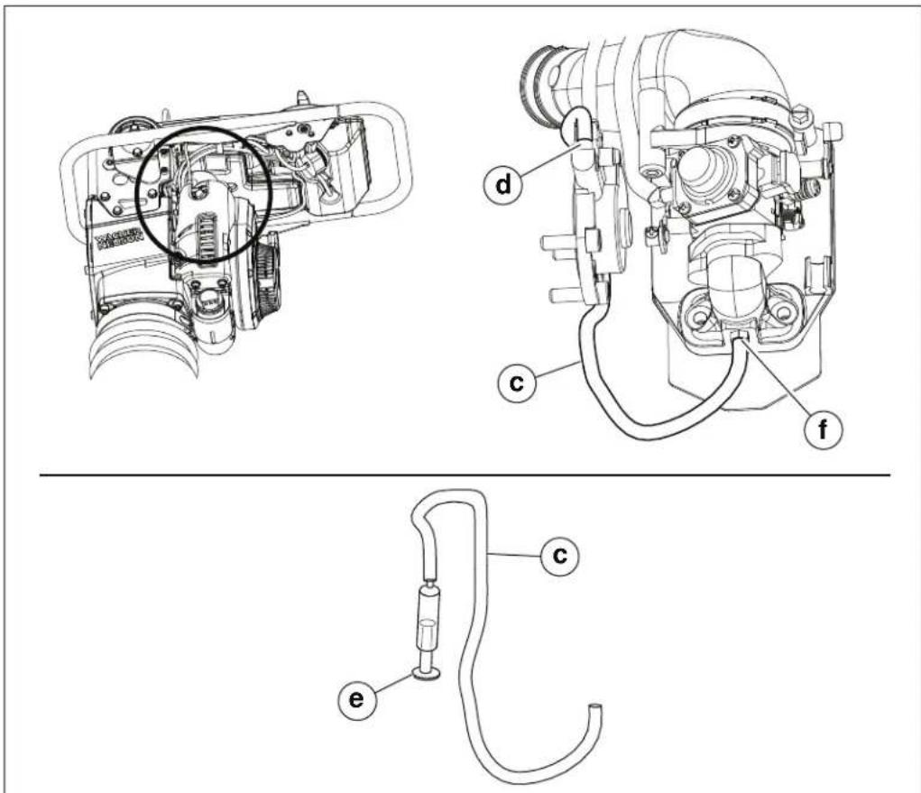 Wacker Neuson BS60-2 - De olieafvoerleiding zuiveren - 1