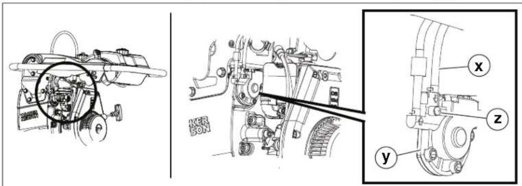 Wacker Neuson BS60-2 - De olietoevoerleiding zuiveren - 1