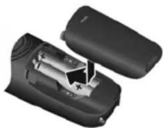 GIGASET A2202 - Batterijen plaatsen - 3