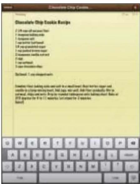 APPLE iPad Air (2020) - Tekst invoeren - 1