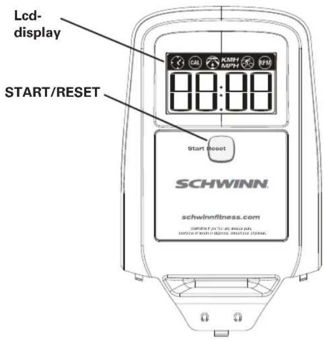 Schwinn Airdyne AD2i - Consolefuncties - 1