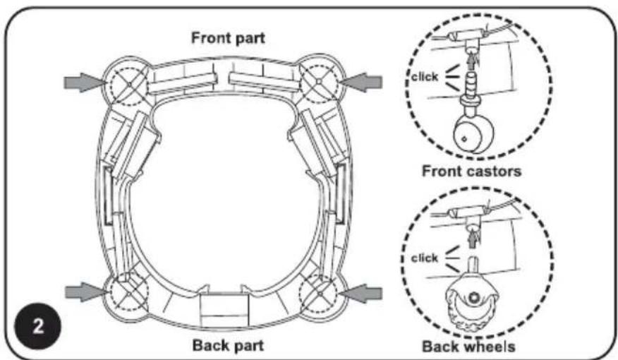 Chipolino Joya Lux - ASSEMBLY INSTRUCTIONS - 4