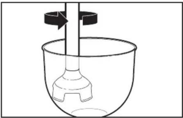 KITCHENAID 5KHBC414 - BEDIENING VAN DE PROFESSIONELE STAAFMIXER - 3