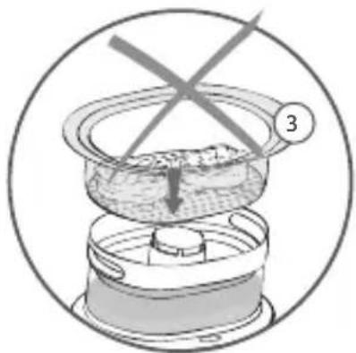 Diagram showing a mechanical or structural assembly with labeled component '3' and directional arrow, likely illustrating a process or assembly.