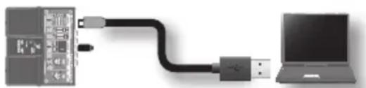 BOSS RC-30 - Aansluiten op uw computer via USB - 1