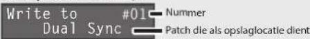 BOSS Guitar Processor GP-10 - Een patch opslaan - 1