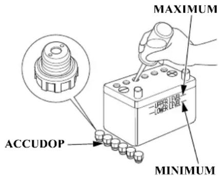 MAXIMUM ACCUDOP MINIMUM