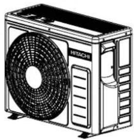 HITACHI RAS-NH10CLT - INDOOR UNIT/OUTDOOR UNIT - 1