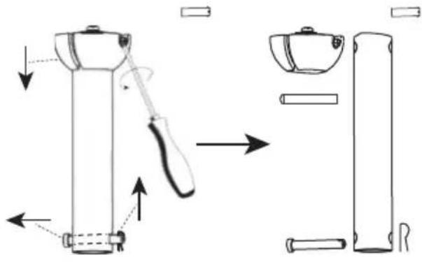 Evolar EVO-CF48WWD - Step 1(Down rod and motor assembling) - 1
