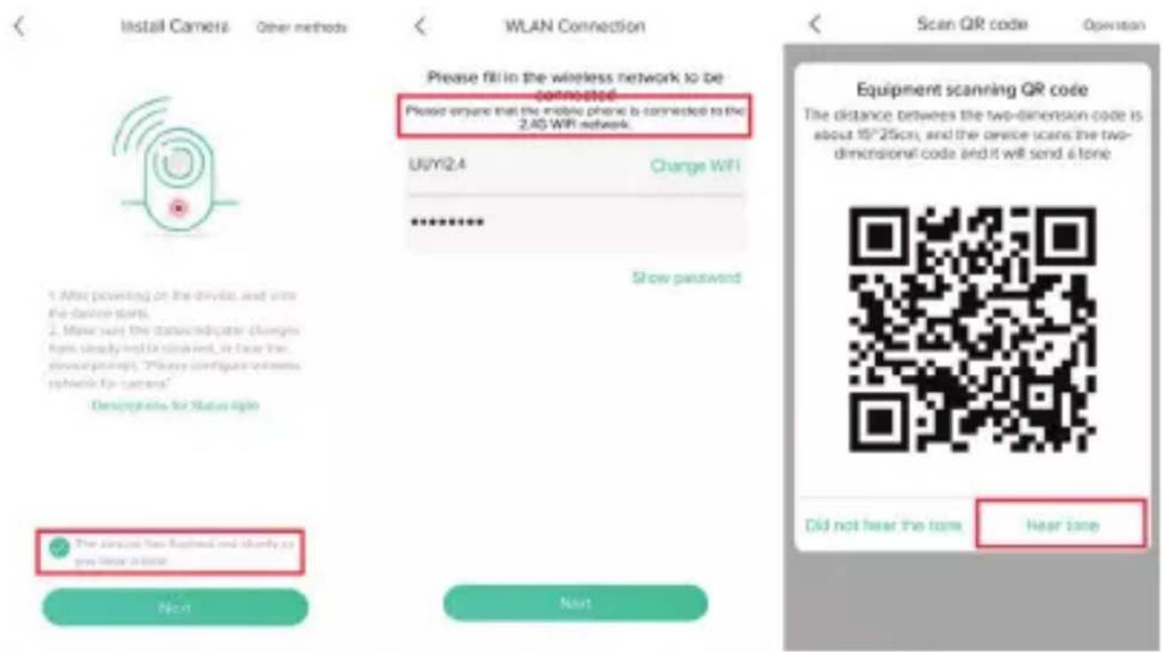 Orretti X3 - Camera toevoegen met een QR-code - 2