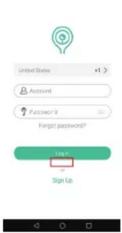 Orretti X3 - Account registreren - 1