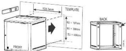 526.5mm TEMPLATE 80 = 107mm 80 = 300mm 120 = 430mm FRONT BACK