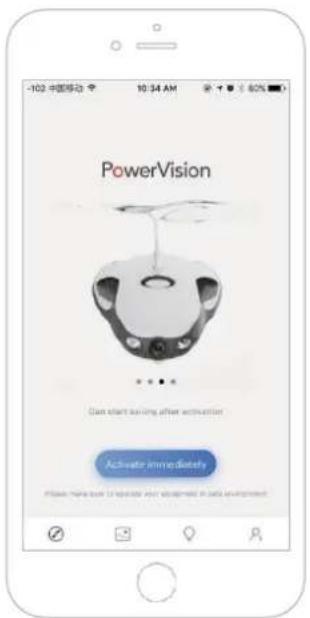 PowerVision PowerRay - | Activering en navigatie - 3
