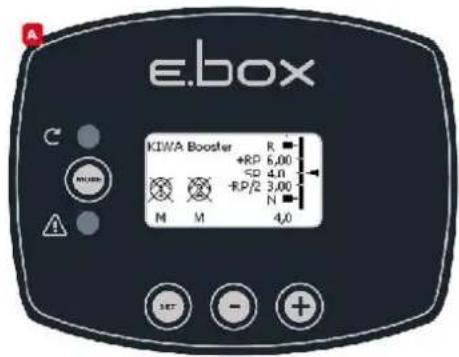 DAB E-Box Plus - Systeemstatus in Kiwa-modus - 1