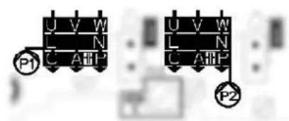 DAB E-Box Plus - Elektrische verbinding van de pompen - 2