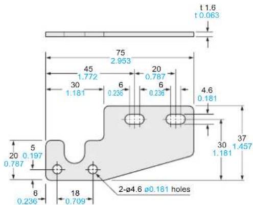 PANASONIC NA111PN - DIMENSIONS (Unit: mm in) - 4