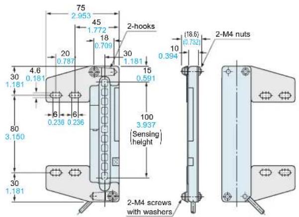 PANASONIC NA111PN - DIMENSIONS (Unit: mm in) - 5