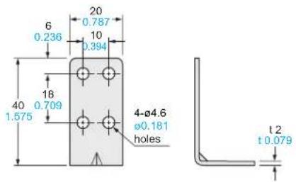 PANASONIC NA111PN - DIMENSIONS (Unit: mm in) - 1
