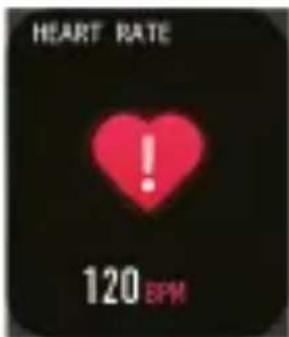 HEART RATE 120 BPM