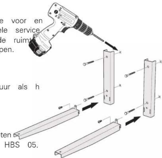 e voor en ele service le ruimte pen. uur als h ten HBS 05.