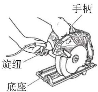 手柄 旋纽 底座