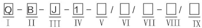 Q̅ - B̅ - J̅ - 1̅ - □ / □ / □ - □ / □ I II III IV V VI VII VIII IX