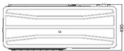 Toyotomi THMU410/1R32 - Outline dimension of monobloc unit - 3