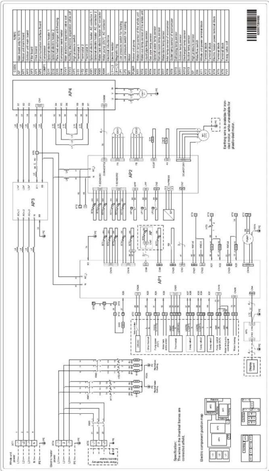 Toyotomi THMU410/1R32 - Electric wiring - 6