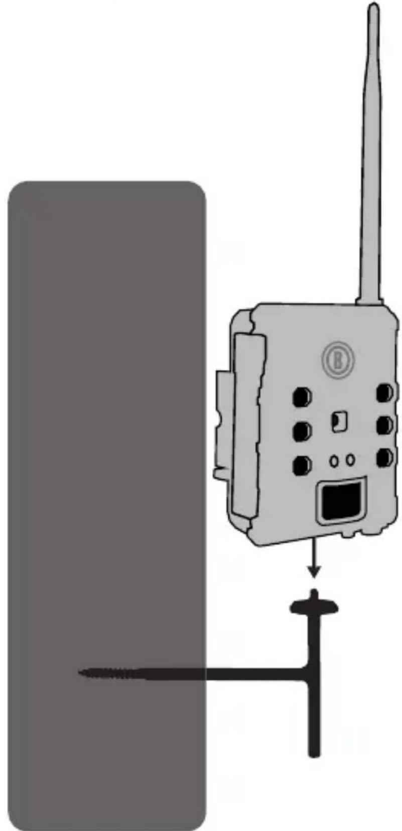 BUSHNELL CelluCORE 30 - There are two ways to mount the camera: - 2