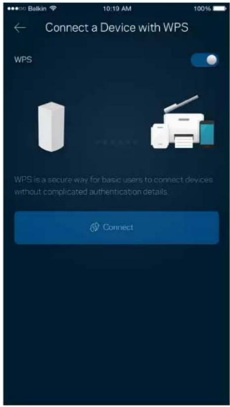 LINKSYS Velop Pro AXE5400 - Een apparaat verbinden met WPS - 1