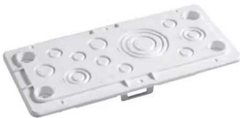 HAGER FWQ63P1 - Cable entry flange - 3