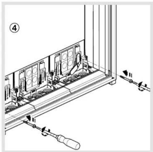 HAGER FWQ32P1 - Integrated cabinet mounts - 5