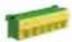 HAGER FWQ32P1 - Protection class IP44, impact protection IK09 - 6