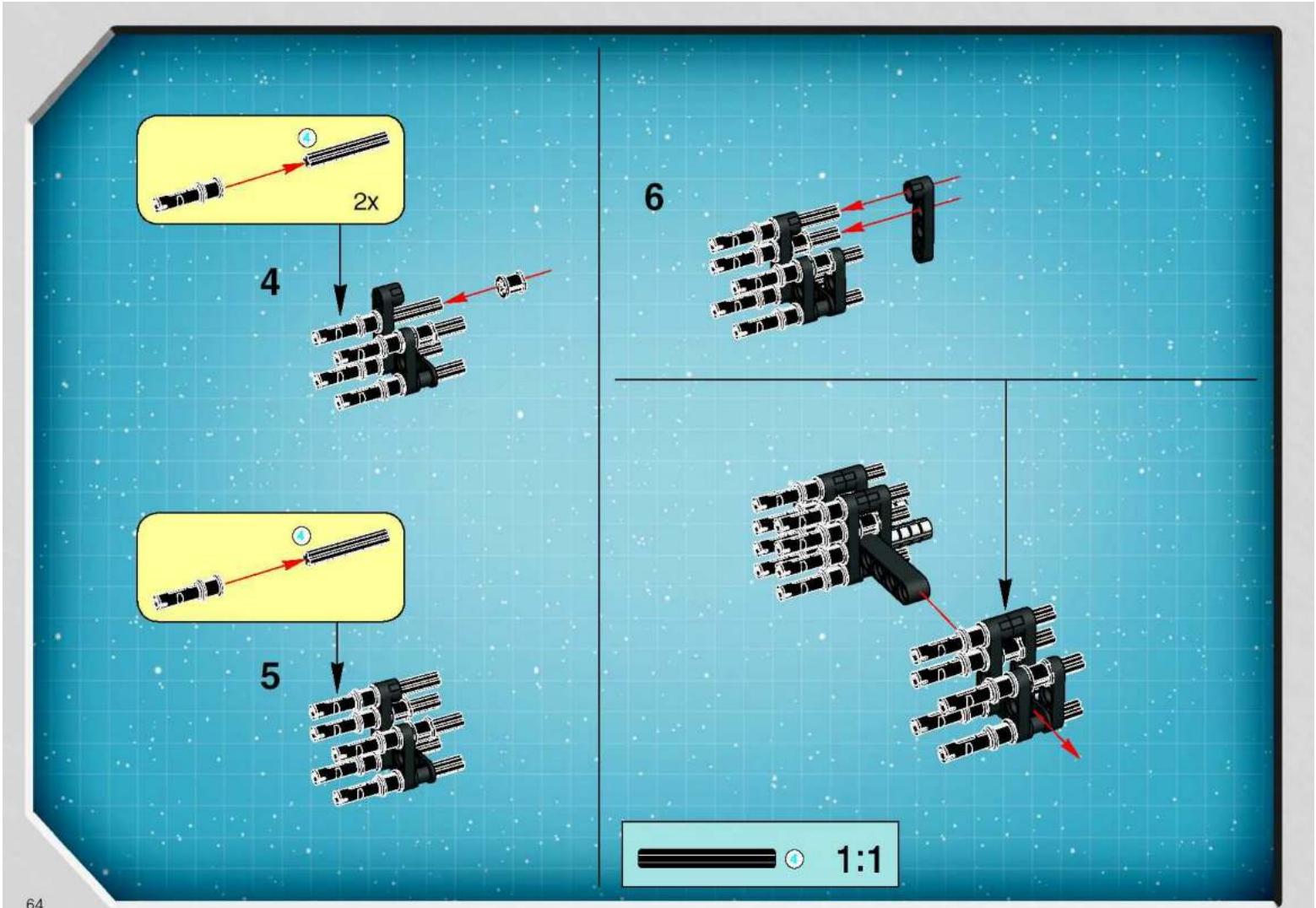 graph TD A["1:1"] --> B["2x"] B --> C["4"] C --> D["5"] D --> E["6"]