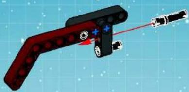 3D illustration of a mechanical tool with red and black components, no text or symbols present