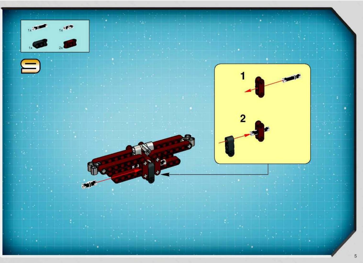 Diagram illustrating a robotic arm with labeled components and directional arrows, alongside a schematic showing two 1x and 2x components.