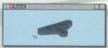 3D rendered object resembling a stylized arrow or button, labeled '1x' at the base (no other text or symbols)