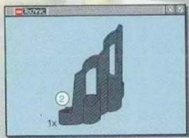3D model of a mechanical part with a numbered annotation (1x) and label 'BNC' in the corner, displayed within a window frame.