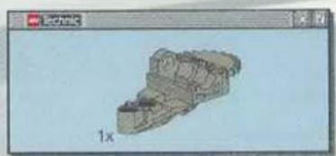 3D rendered model of a boot-shaped object with a 1x label, shown in an image editing window (no text or symbols on the object itself)