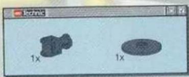 Two 3D-rendered objects with no visible text or symbols, labeled '1x' on the left (no other text or symbols)
